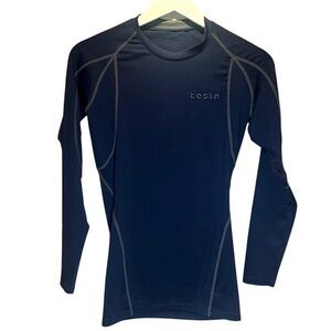 Tesla Men’s Baselayer Compression Long Sleeve Shirt Size Small